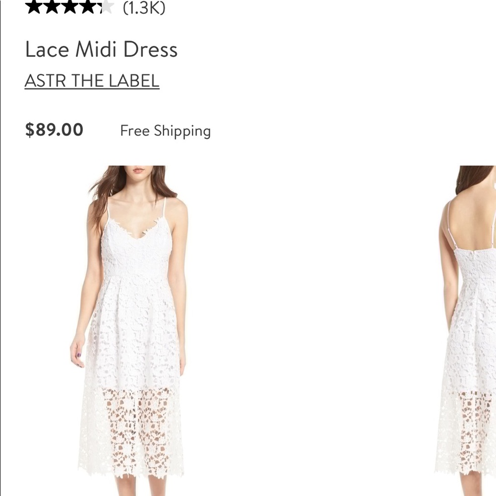 Lace Midi Dress